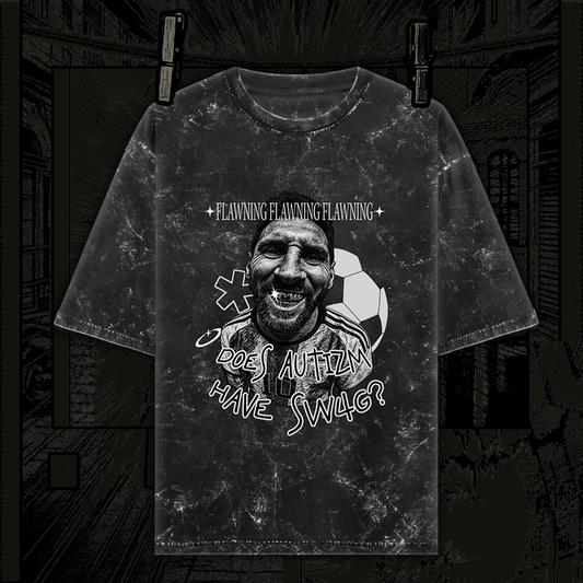 Dripping Mess | Acidwashed oversized Tshirt