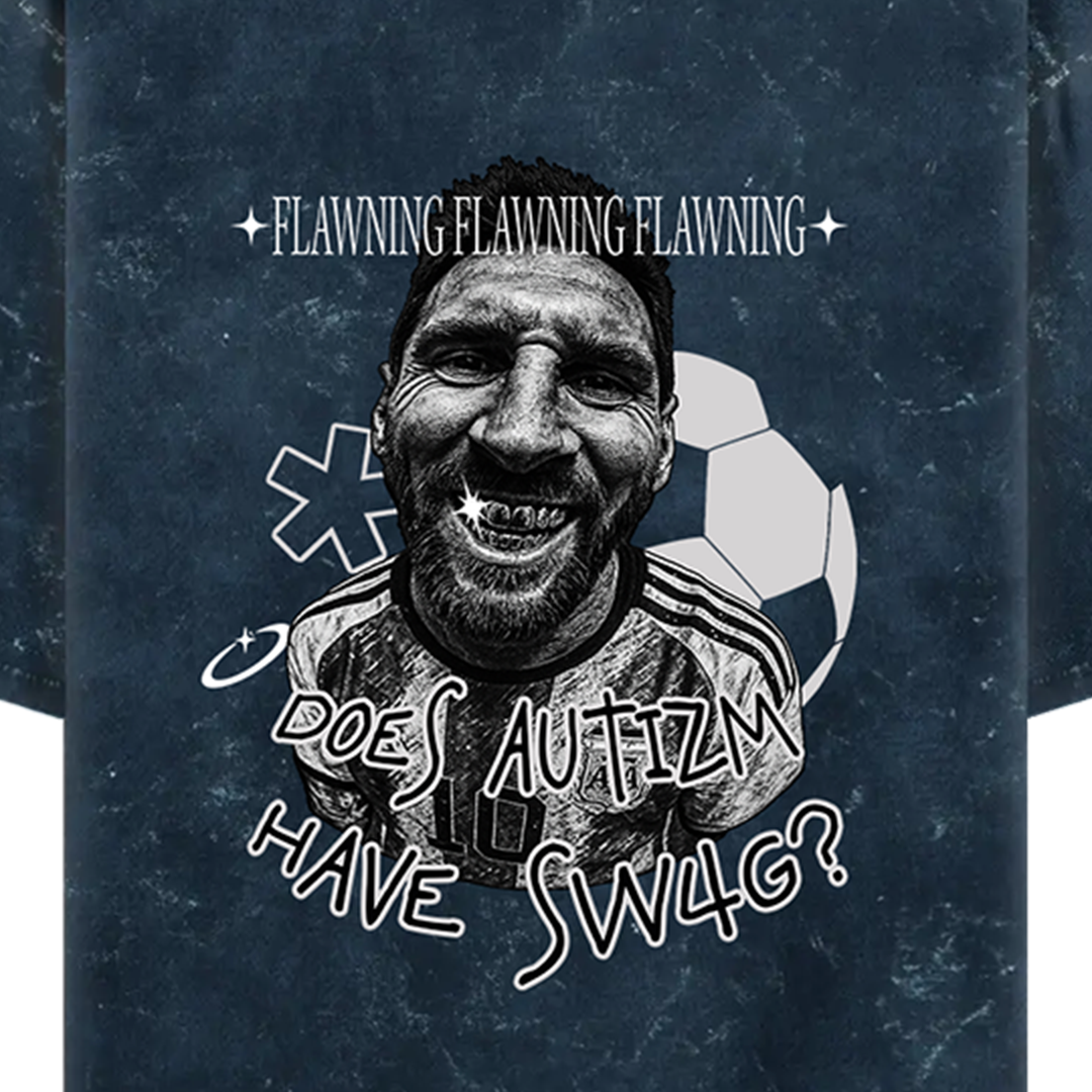 Dripping Mess | Acidwashed oversized Tshirt