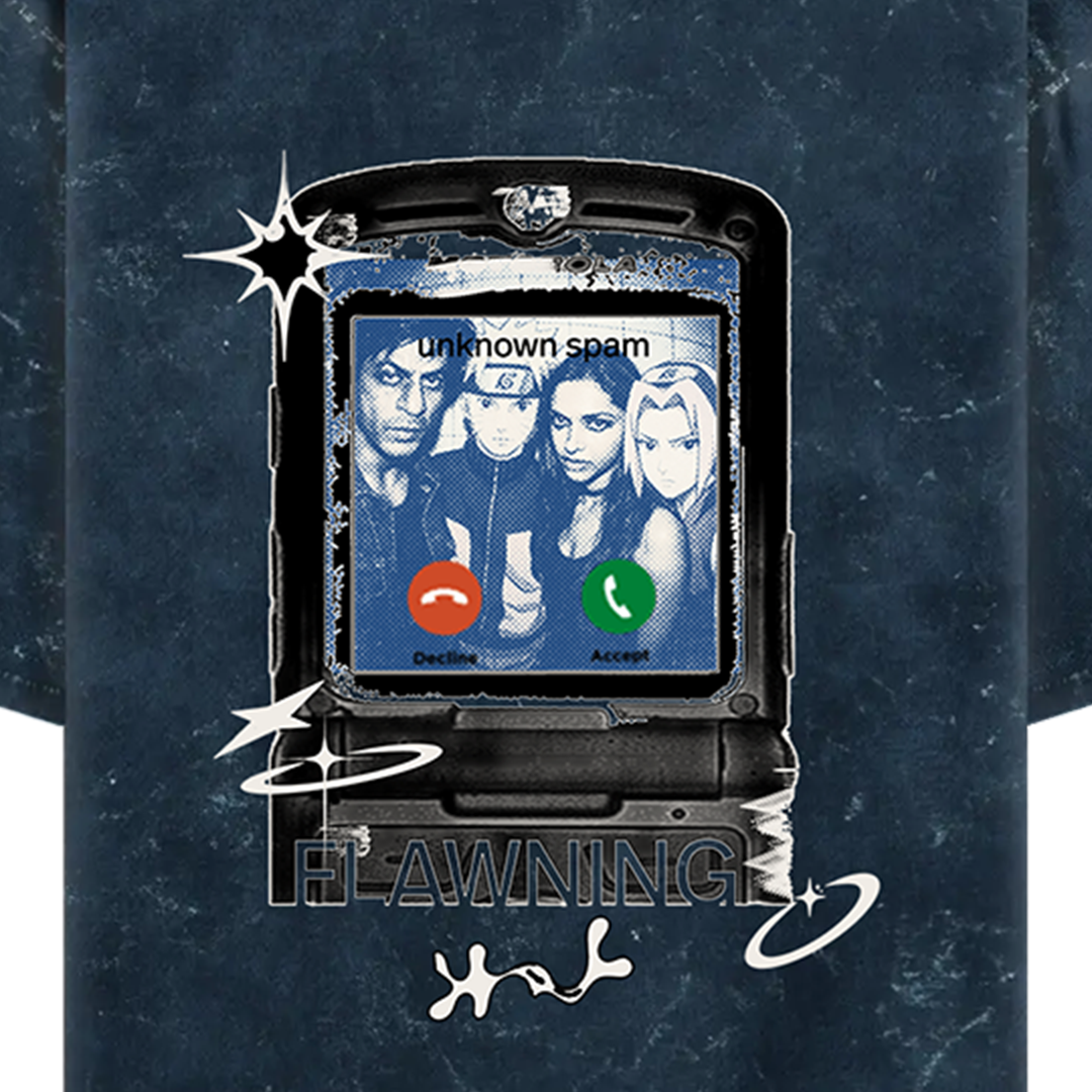 Bombay Hokage | Acidwashed Oversized Tshirt