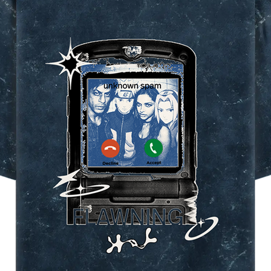 Bombay Hokage | Acidwashed Oversized Tshirt